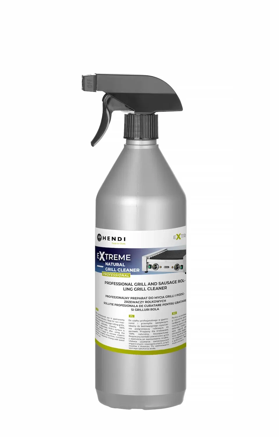 Liquide de nettoyage pour grills et réchauds à rouleaux | HENDI 976814