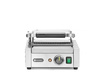 Grill de contact simple, lisse-rainuré, plaque 22x23 cm, 1,8 kW, 230 V | HENDI 263600