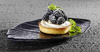 Plateau GLAMOUR, en mélamine, noir et gris, 25x15,5x1,5 cm | APS 84380