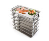 Plateau gastro GN 1/1 BUFFET STAR, acier inoxydable, 53x32,5x5,5 cm | APS 11300