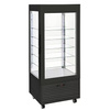 Vitrine d’exposition réfrigérée 480 l, éclairage LED, refroidissement ventilé, 0,8 kW, 230 V | ROLLER GRILL RDN 800 F