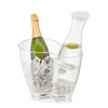 Bol à vin ou à champagne, avec poignées, résine MS, 31,5x21,3x26 cm, 4 l | APS 36056