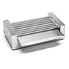 Gril à hot-dogs à rouleaux avec protection en verre, 7 rouleaux, 1,05 kW, 230 V | FORGAST FG09600