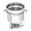 Réchaud rond pour soupe 7 L à combustible | FORGAST FG03107
