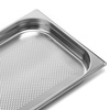 Bac GN 1/1 prof. 4 cm perforé en acier inoxydable | FORGAST FG04704