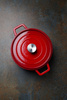 Cocotte en fonte avec couvercle rouge - cap. 3,4 l HENDI 626832