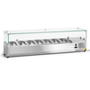 Vitrine réfrigérée vitrée Forgast 7 GN 1/4 | FORGAST FG07407