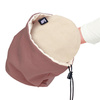 Sac à pain avec doublure thermique, beige clair, marron, 19x23 cm | APS 30390
