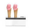 Support pour glaces pour 3 cornets | HENDI 755730