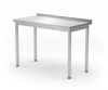 Table de travail adossée au mur, 120x60x85 cm | HENDI 817216
