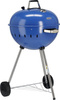 Gril à charbon, rond, Ø 54 cm, bleu | YATO YG-20302