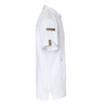 Veste de cuisine Green-Generation à manches courtes blanche pour homme | KARLOWSKY JM 36-3