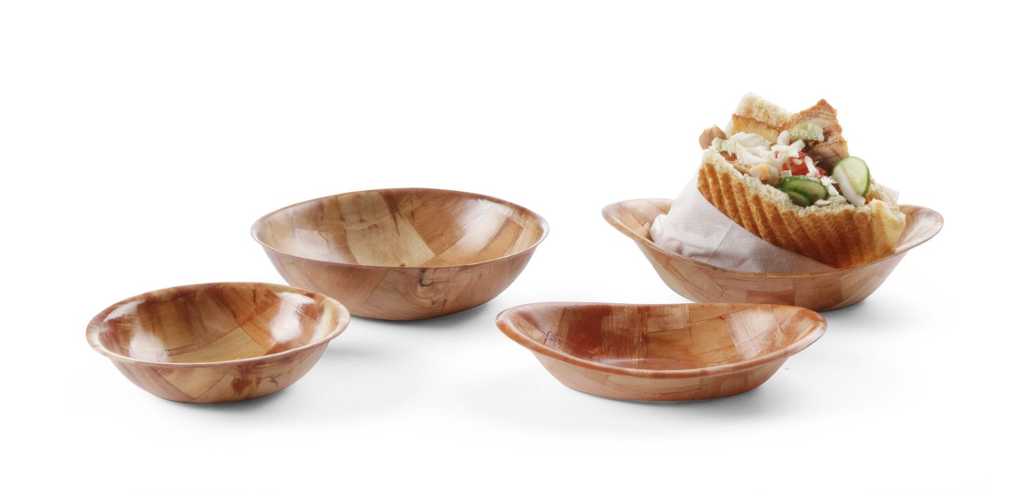 Panier ovale en bois | HENDI 425602