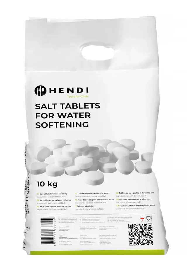 Sel pour adoucisseurs - pastilles 10 kg | HENDI 237984