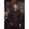 Veste de cuisine Green-Generation noire pour homme | KARLOWSKY JM 35-1
