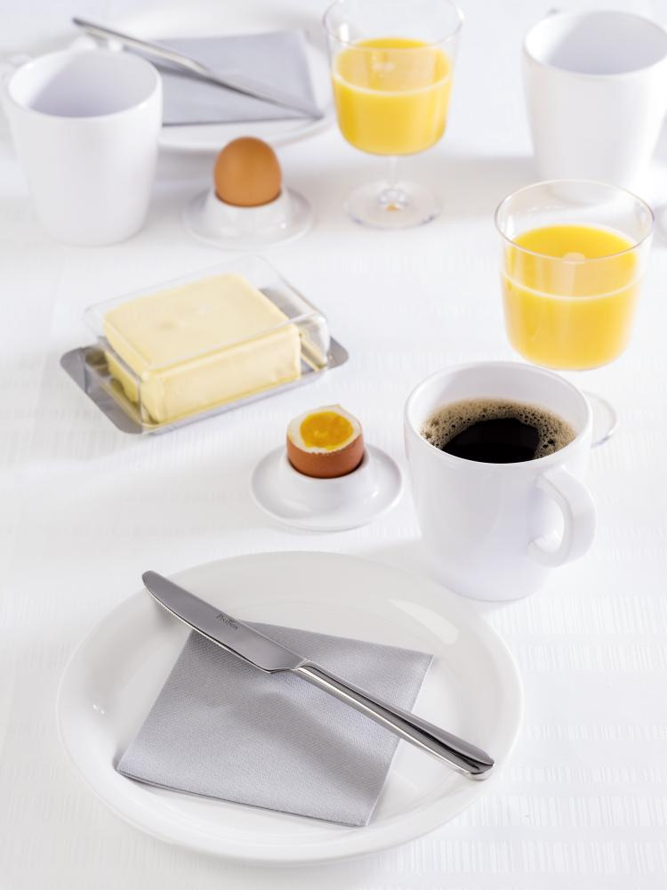 Assiette à œuf EGGY, en mélamine, lot de 4 pièces | APS 83848