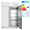 Armoire réfrigérée ARKTIC, 2 portes, acier inoxydable, 1260 l, refroidissement dynamique | ARKTIC 232125