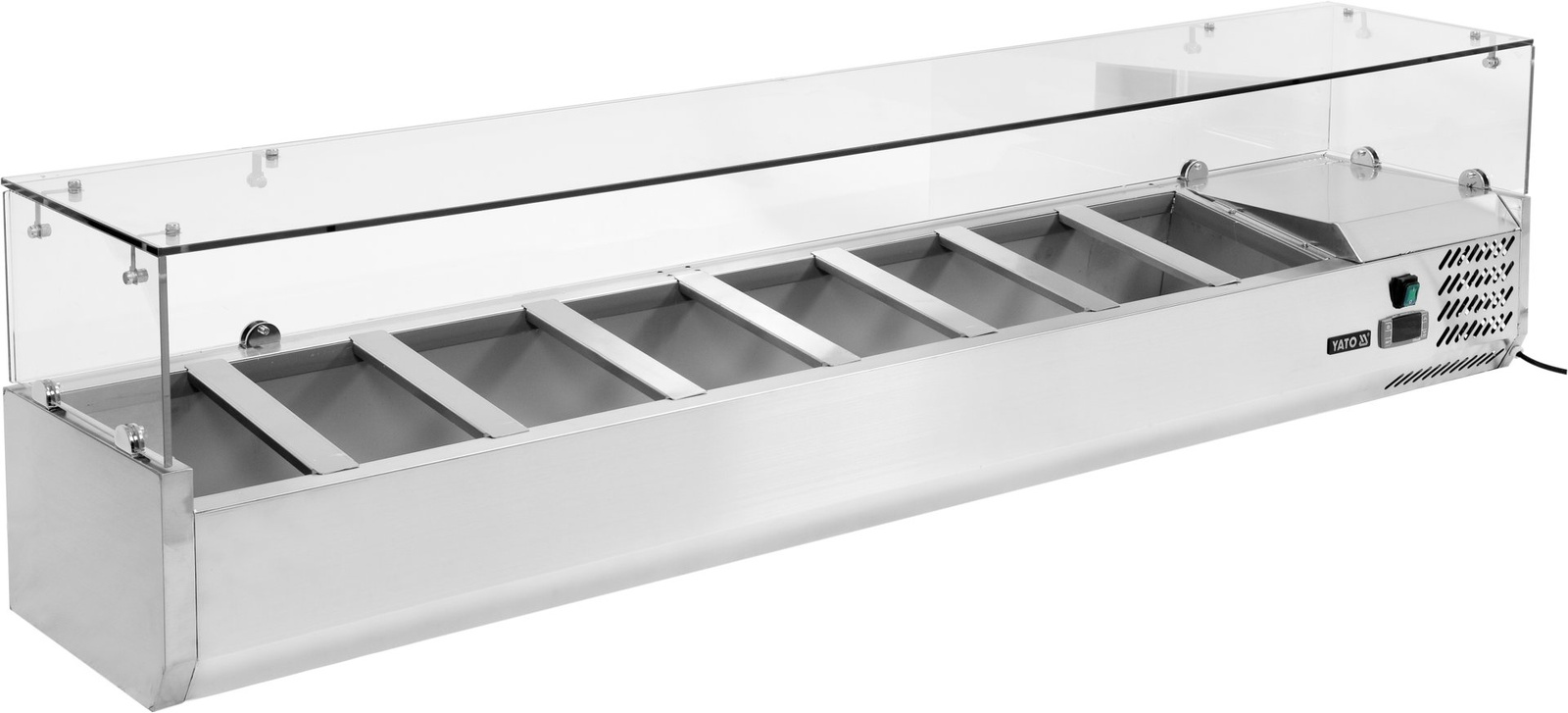 Surmeuble réfrigéré 8x1/4 GN | YATO YG-05323