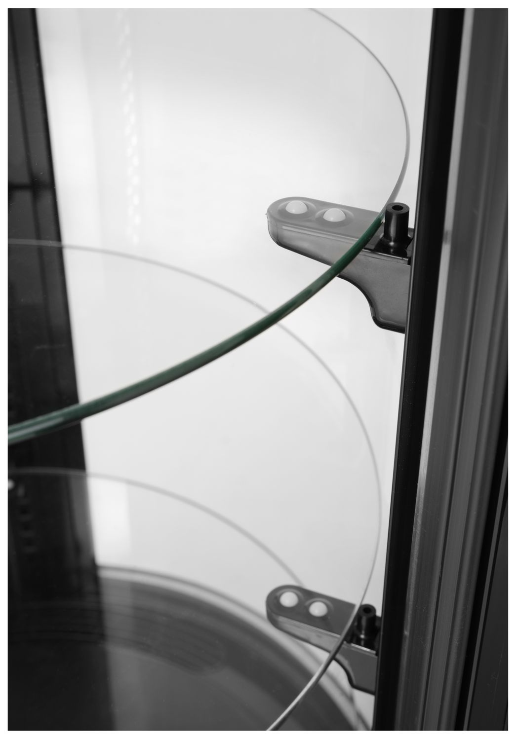 Vitrine réfrigérée ronde 100 L, LED, refroidissement dynamique | ARKTIC 233825