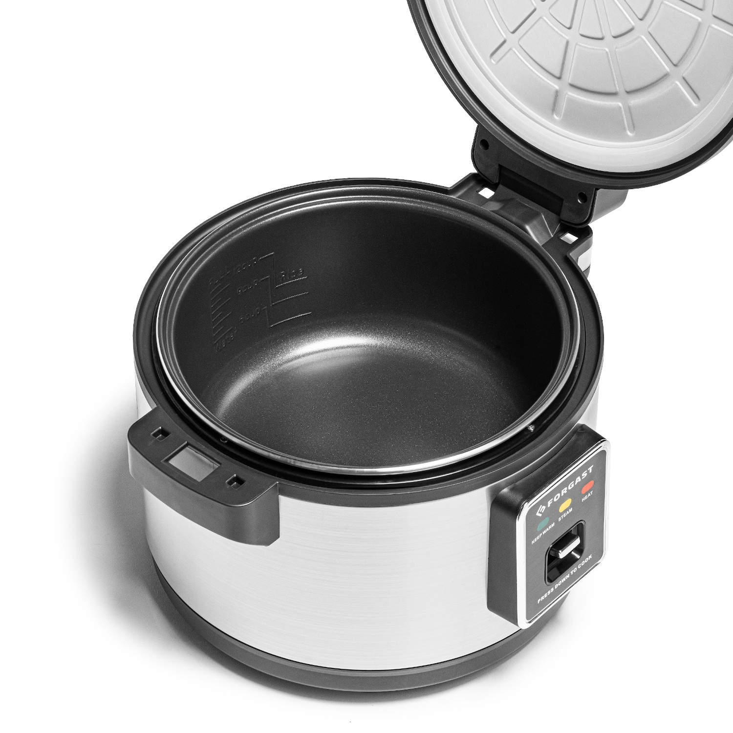 Appareil de cuisson du riz, 10 l, 1,85 kW, 230 V | FORGAST FG09802