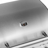 Gril à gaz de jardin avec armoire et brûleur latéral, nombre de brûleurs 4+1, 17,4 kW | FORGAST FG09108
