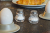 Set de condiments mini 2 salières et 2 poivrières, 3,5 x 4 cm | APS 40503