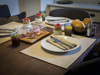 Set de table TIRA, PVC, beige clair, 45x33x0.1 cm | APS 60525