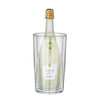 Refroidisseur à bouteilles, cooler, SAN, transparent, 13,5x23 cm | APS 36032