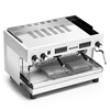 Machine à café expresso 2 groupes à porte-filtre, blanche, 10,5 l, 4,5 kW, 230 V | CANARIO CAFE CC034
