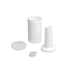 Distributeur de bar blanc, éléments transparents, 850 ml, 33 cm | APS 93147