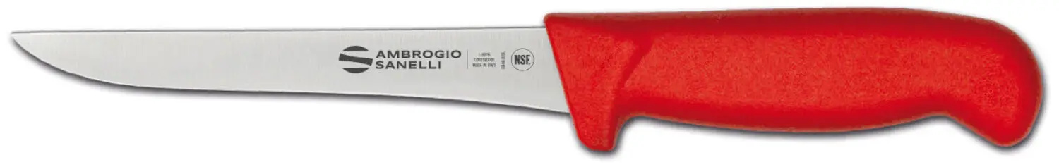 Couteau à désosser Supra colore, lg. 30 cm, rouge | AMBROGIO SANELLI S307.016R