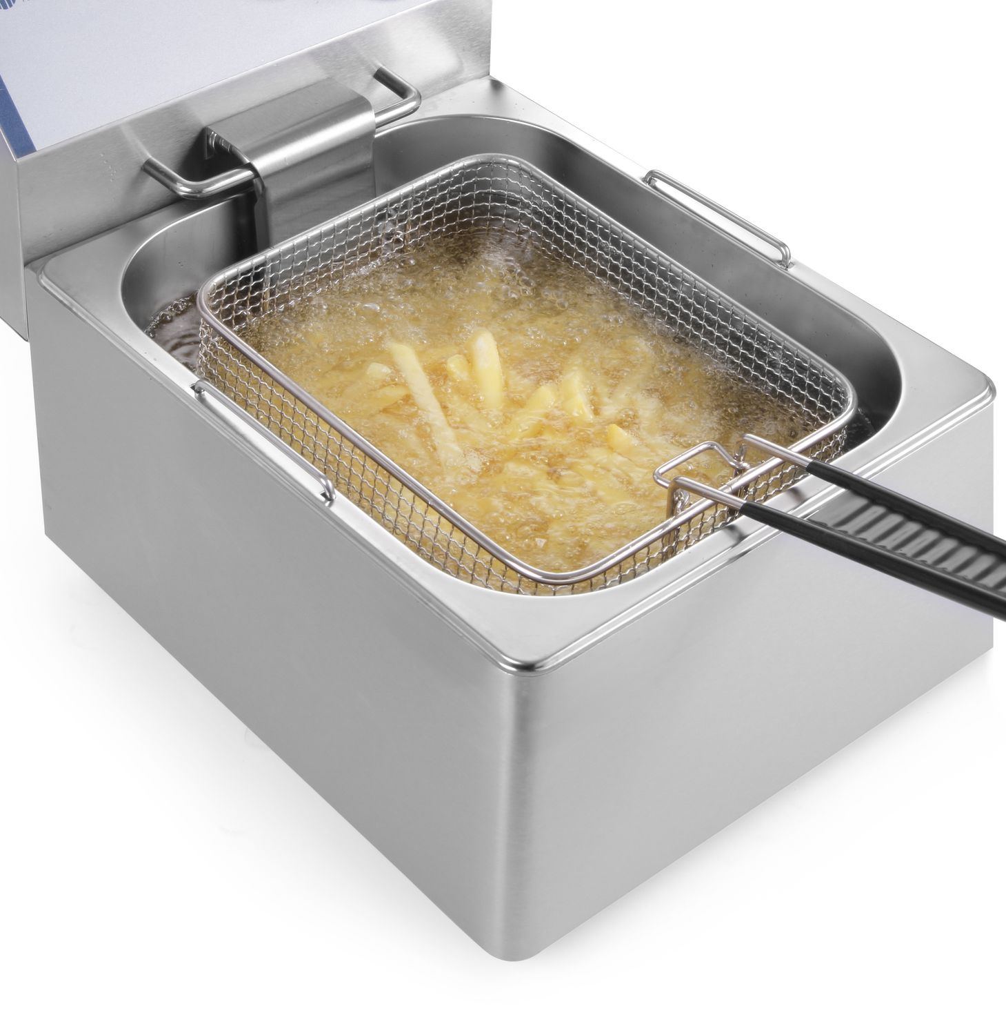 Friteuse électrique Blue Line, 4 L, 3 kW, zone froide | HENDI 205808