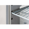 Table réfrigérée 2-portes pour pizza 257 L, avec superstructure | FORGAST FG07202