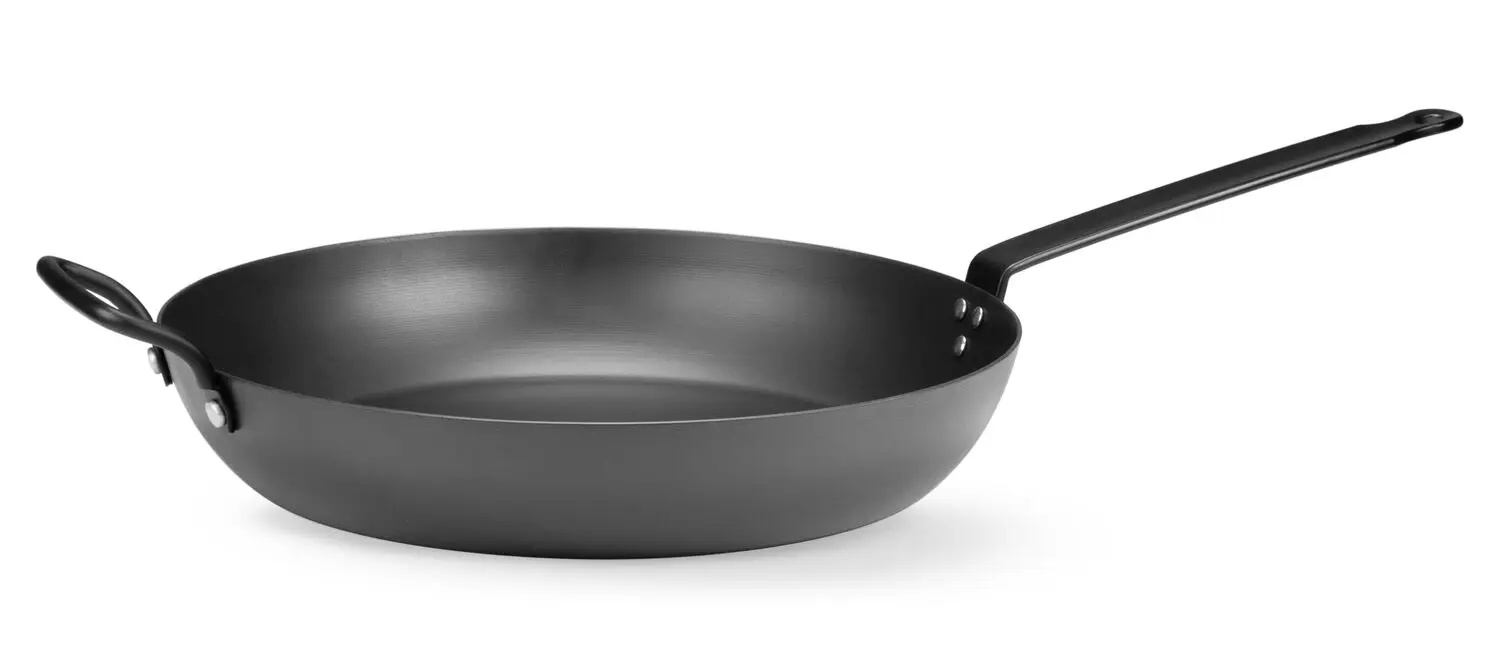 Poêle en acier au carbone, Ø 32 cm | HENDI 628058