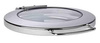 Chauffe-plat de table PREMIUM, rond, avec couvercle à fenêtre en verre, 10 l | APS 12354
