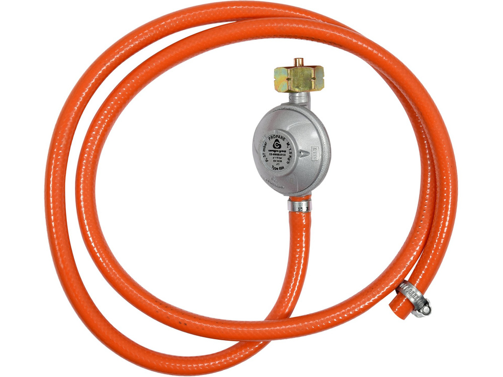 Détendeur de gaz avec tuyau 1,5 m | VOREL 99671