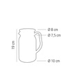Carafe avec filtre 1 l | APS 10692
