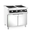 Cuisinière à induction 4 foyers sur base 4x5000 W | FORGAST FG09035