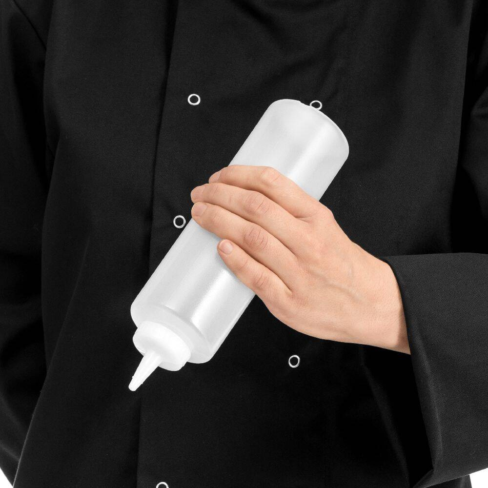 Distributeur de sauces en polyéthylène 0,7 l, transparent | FORGAST FG03226