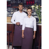 Tablier de serveur bistro basic aubergine | KARLOWSKY BBSS 1-39-Stck