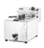 Friteuse XL avec robinet de vidange HENDI GOLIATH, 10L, 300x585x(H)392mm | HENDI 209431
