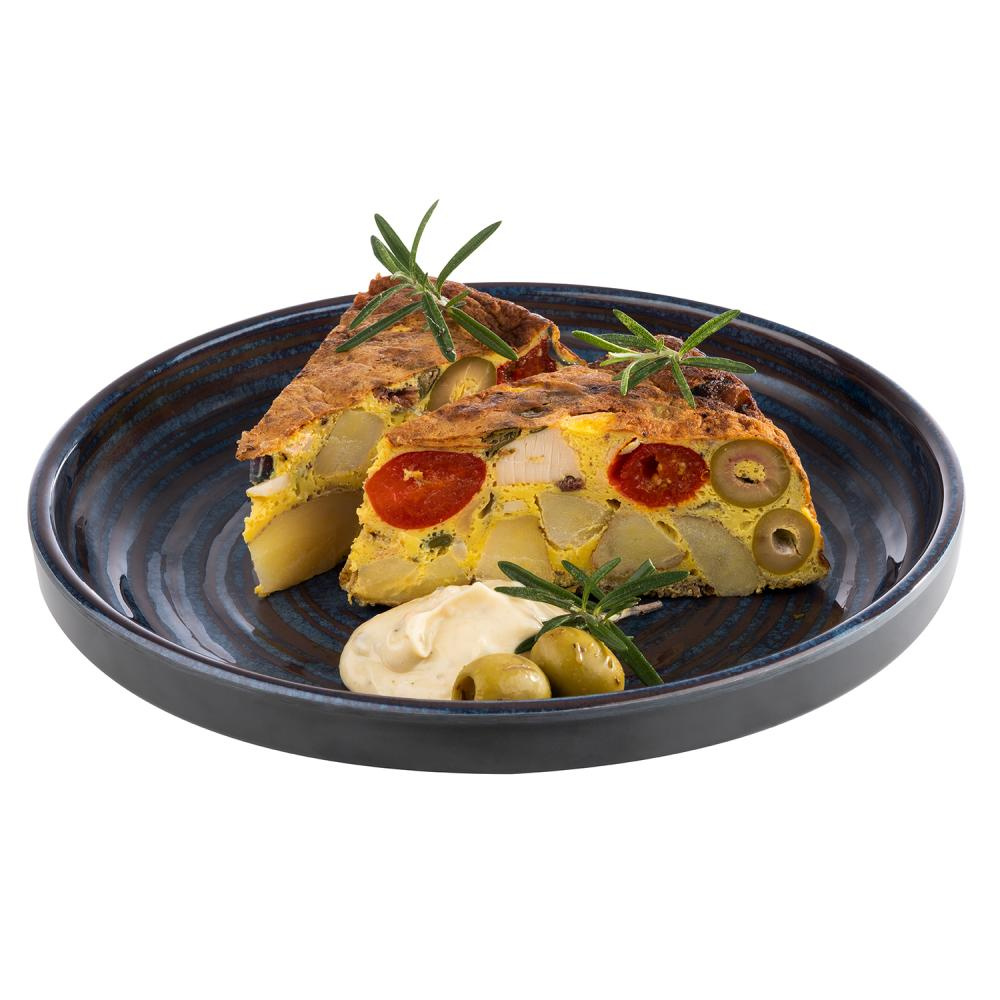 Assiette LOOPS en mélamine, 23x3,5 cm | APS 85056