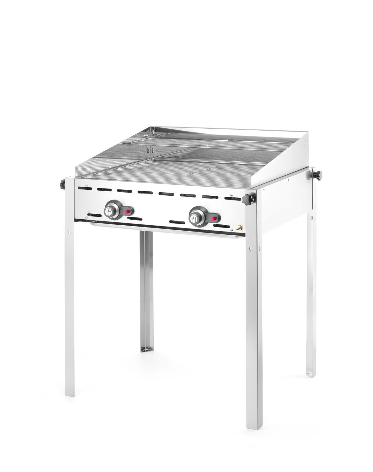 Barbecue à gaz Green Fire Profi Line à 2 brûleurs, 11,6 kW | HENDI 149621