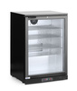 Réfrigérateur de bar pour boissons 138 L, aluminium, tôle noire, 2-10 °C | ARKTIC 226568