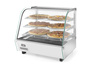 Vitrine chauffante réglable 120 l, 1,1 kW, 230 V | HENDI 233726