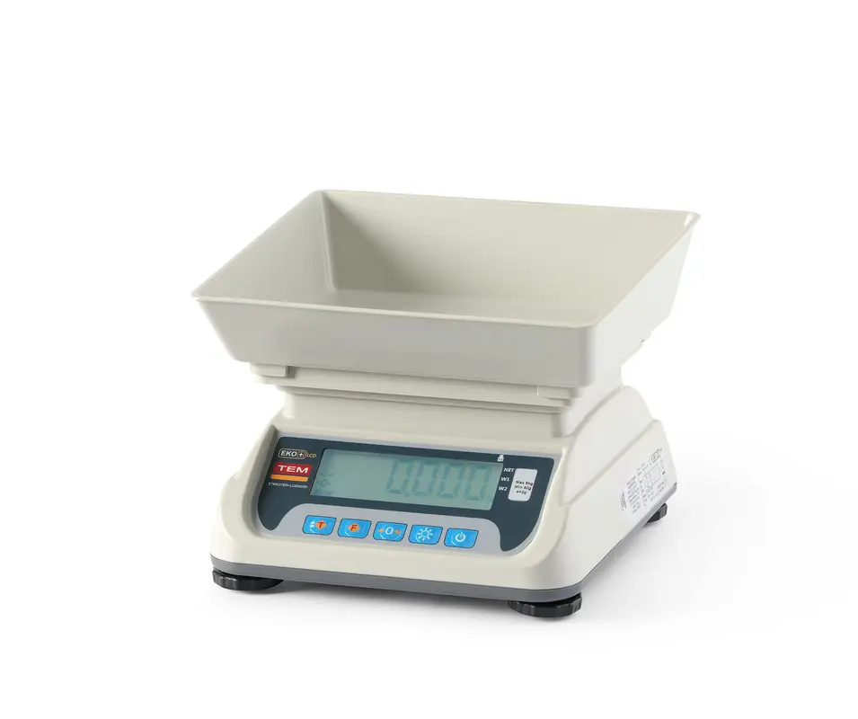 Balance de magasin LCD avec port RS232 et homologation, ECO+ | TEM TEKO+LCD06C-P1-B1