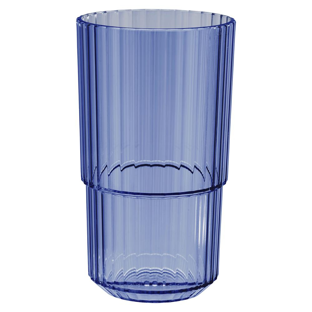 Verre en tritan LINEA, couleur bleue 500 ml, 8.5x15 cm, lot de 48 pièces | APS 10589