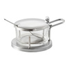 Distributeur de parmesan UNIT, couleur acier, 15x11x7 cm | APS 40330