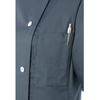 Veste de cuisine femme Greta anthracite | KARLOWSKY JF 4-5