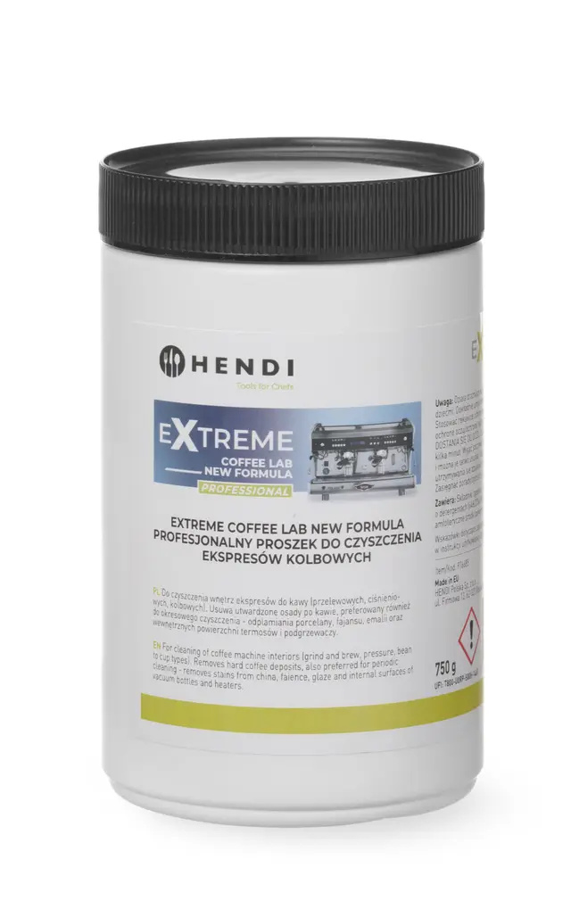 Poudre professionnelle pour le nettoyage des machines à expresso à percolateur, 0,75 kg | HENDI 976685